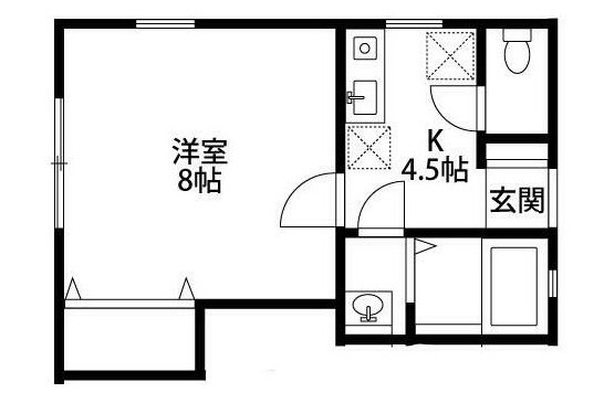 DOME TAMA K棟の間取り