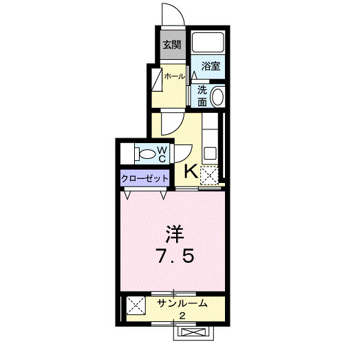 パルム・シャドーの間取り