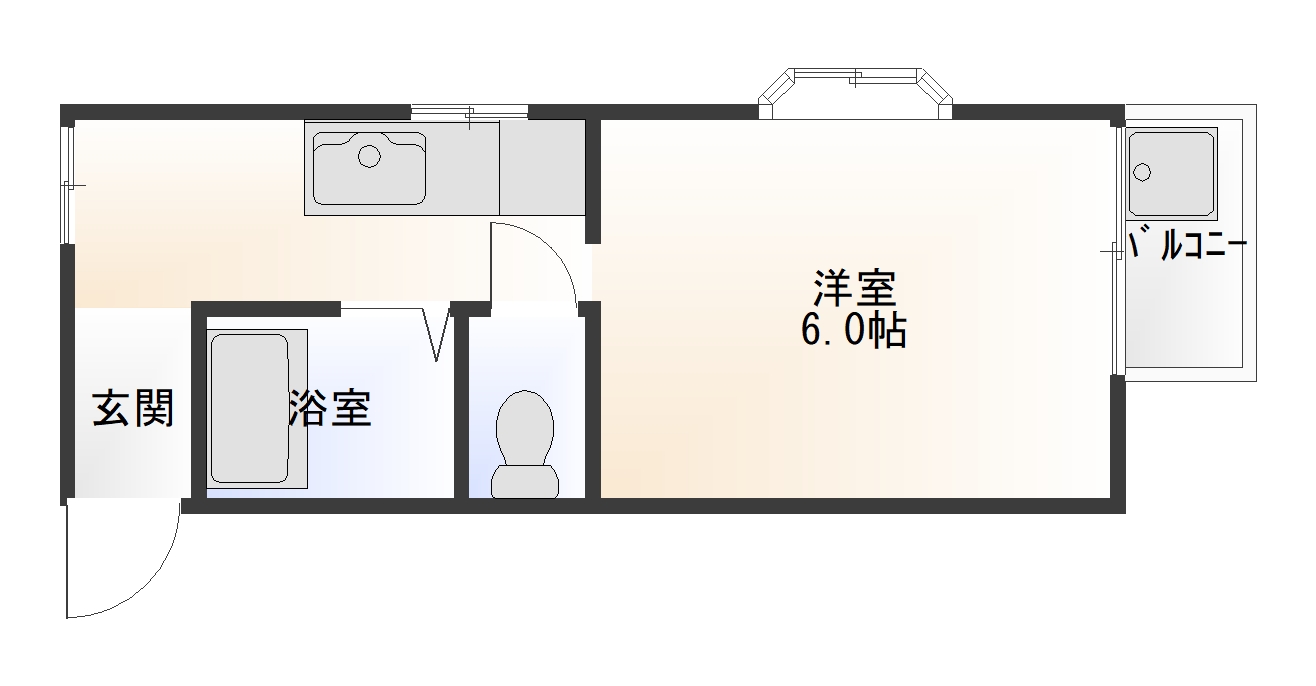 アルテハイツAの間取り