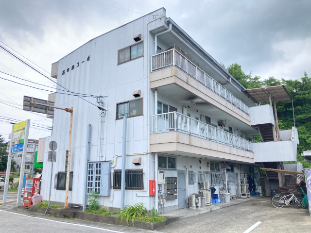 【高の森コーポの建物外観】