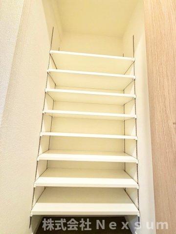 収納　便利な収納スペースです