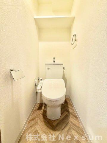 トイレ　清潔感のあるトイレです