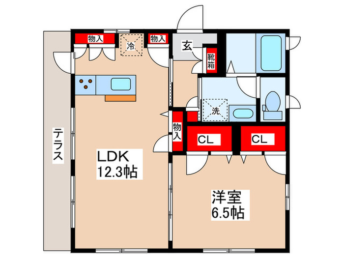 東京都国分寺市富士本１（一戸建）の賃貸物件の間取り