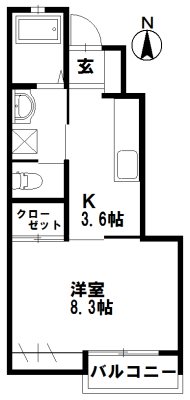 Luce(ルーチェ）の間取り