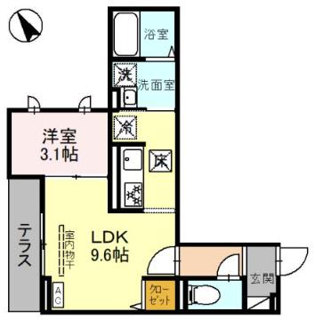 D-Sereno志木幸町の間取り