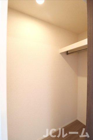 収納　同間取り、別の階の部屋の写真です