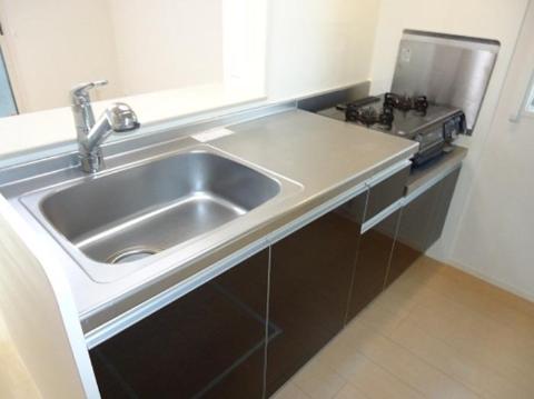 キッチン　ガスコンロ付