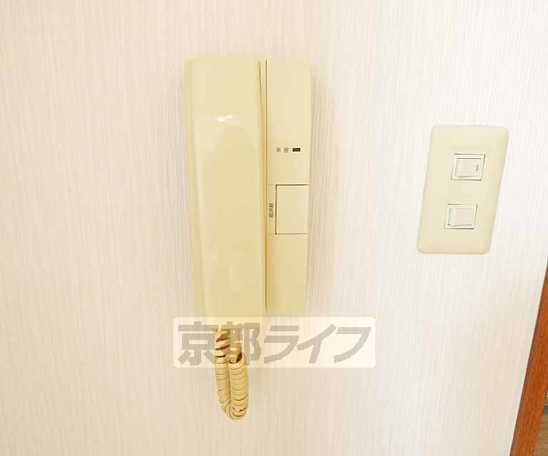 セキュリティ　来客安心です。