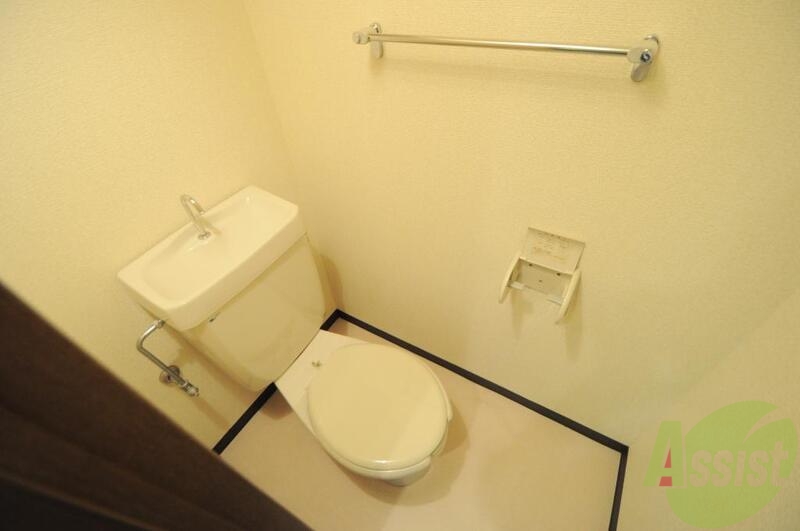 眺望　綺麗なお手洗いにトイレの神様も満足です