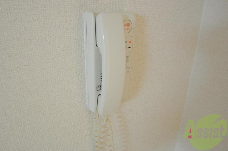 トイレ　来客はインターフォンで確認してからドアを開けてくださいね