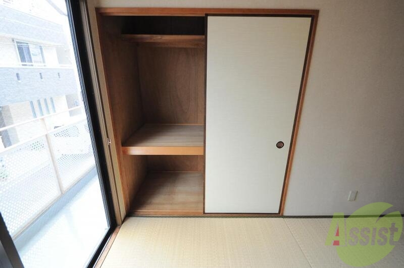 収納　各所に収納があるので、お部屋がすっきり片付きますね。