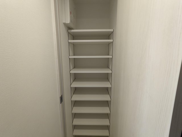 収納　十分な収納スペースがあります