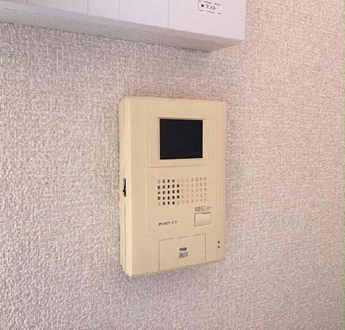 セキュリティ　モニター付きインターホン