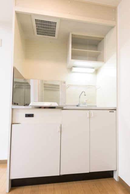 キッチン　1口ガスコンロ