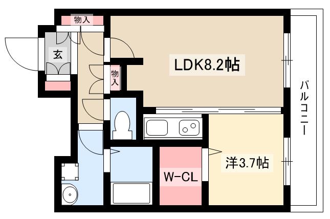 東山ビレッジの間取り写真