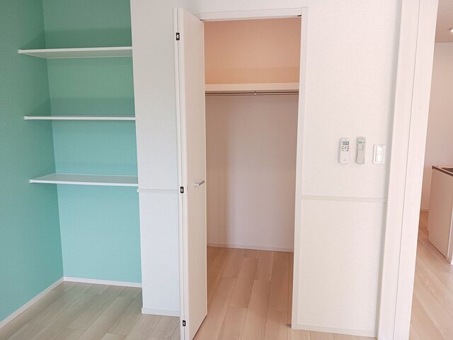 収納　ちょっとした収納スペースも充実しています