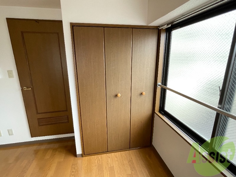 収納　ここに収納があります。収納があると部屋が広く使えます。