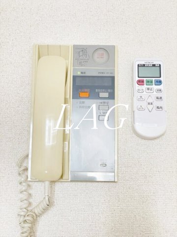 セキュリティ　モニター付きインターホンです。
