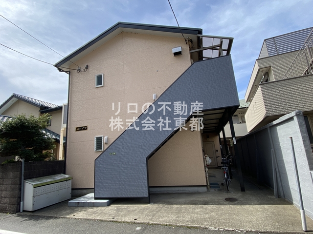 建物外観　東京農業大学まで自転車１０分の立地です♪