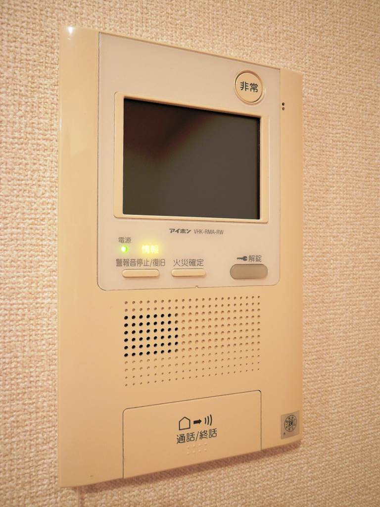 セキュリティ　ＴＶモニター付インターホン