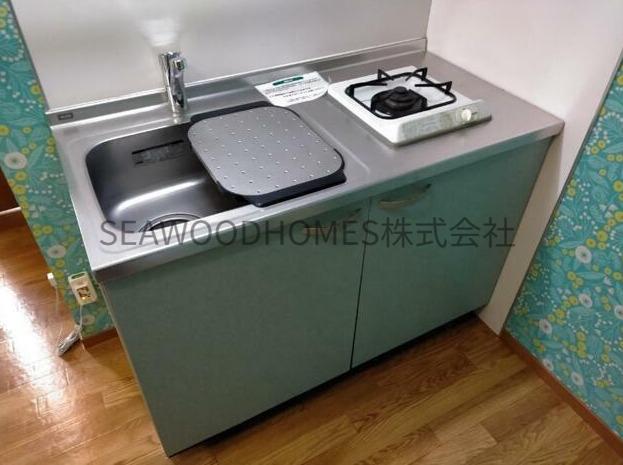 キッチン　１口ガスコンロ付き☆キッチン