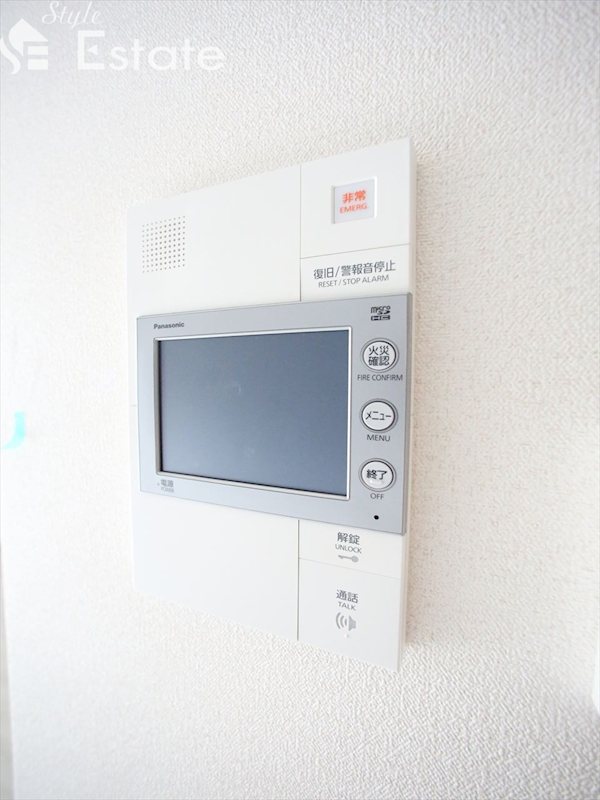 セキュリティ　モニター付きインターホン