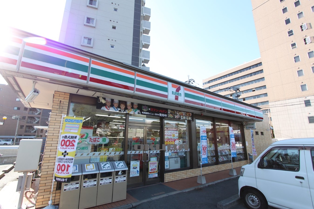 コンビニ　セブンイレブン 熊本上水前寺店（コンビニ）まで286m