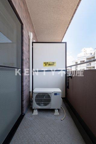 バルコニー　広々としたバルコニーです