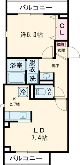 M-hausの間取り写真