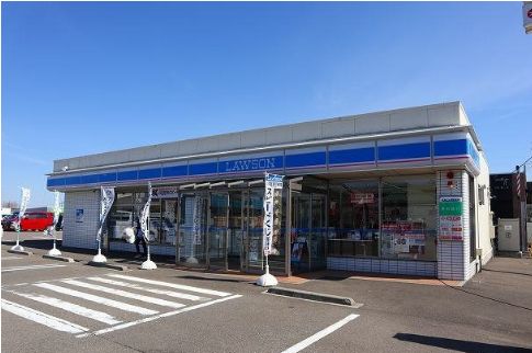 コンビニ　ローソン 上越富岡店（コンビニ）まで458m