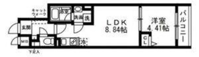 SOLASIA residence 武蔵小山の間取り写真