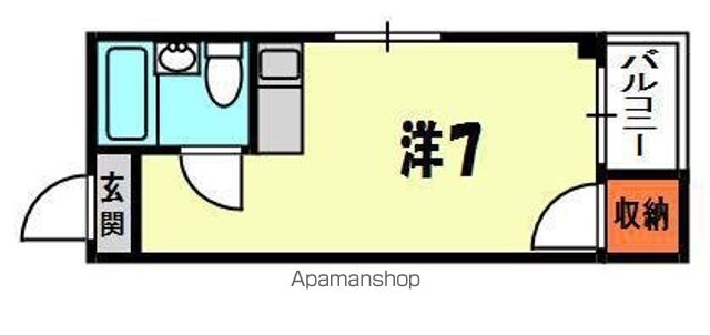 京阪本線 古川橋駅 徒歩11分 4階建 築40年の間取り写真