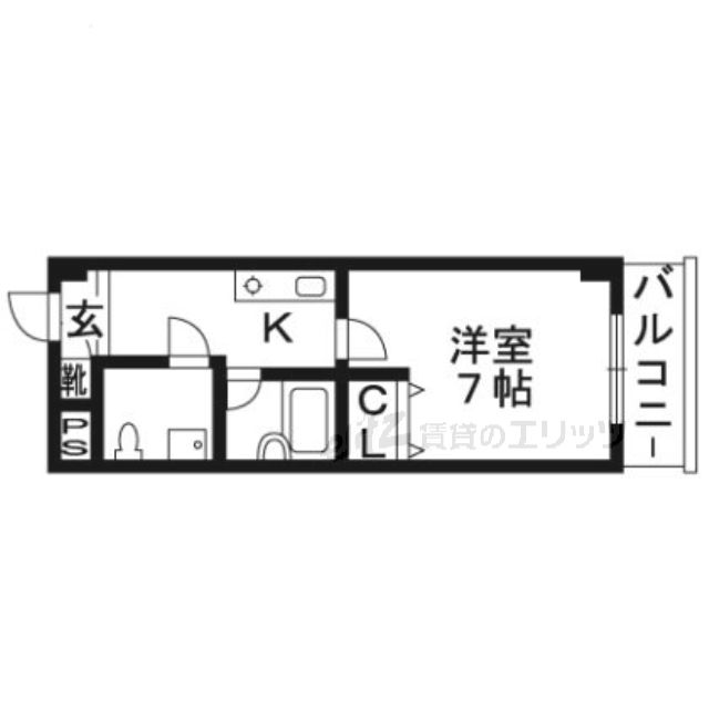 F・Hグリーンロイヤル高槻の間取り写真