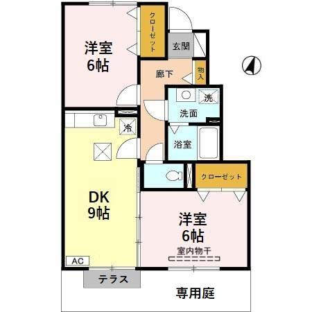 ファミーユCの間取り写真