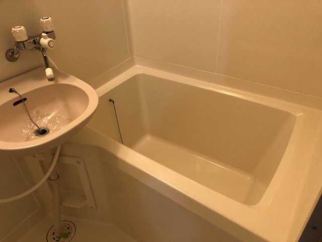 水山ハイツB棟の風呂写真