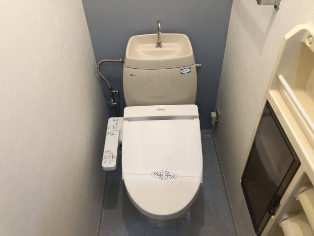 水山ハイツB棟のトイレ写真
