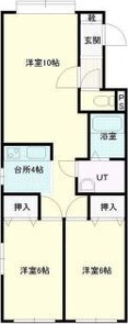 ラピスXIIの間取り写真