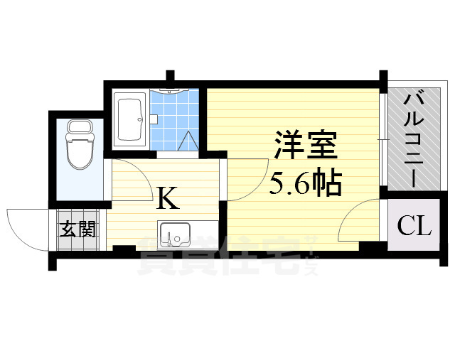 ノールプレール新町の間取り写真