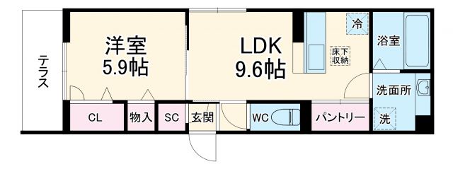 chardon sudの間取り写真