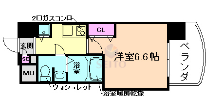 レグゼスタ福島IIの間取り写真