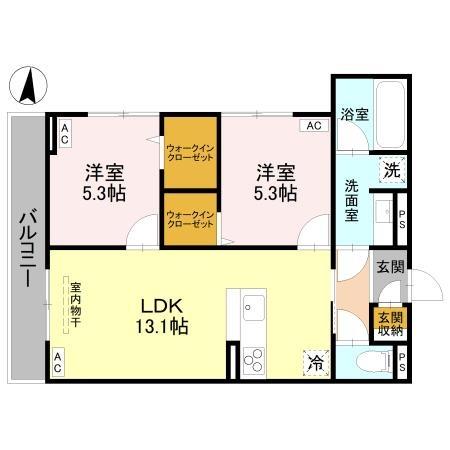 D-room上源入の間取り写真
