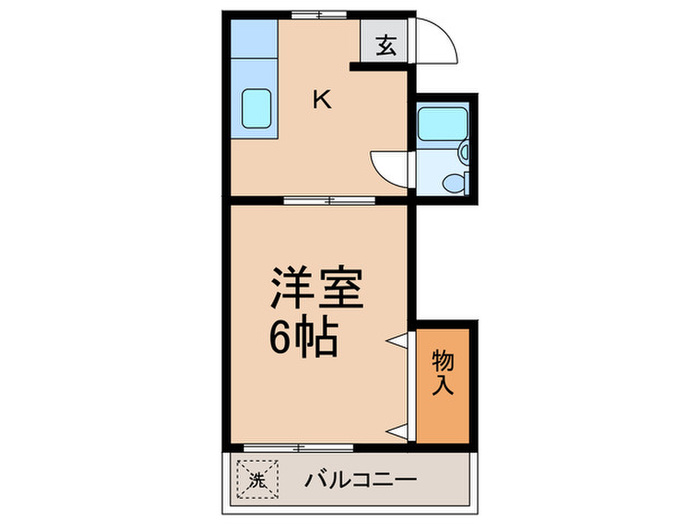 プランドール小日向1の間取り写真