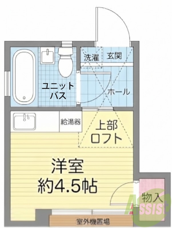 オプティ神戸の間取り写真