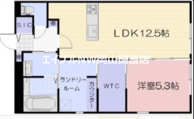 仮)旭本町新築AP 北棟の間取り写真