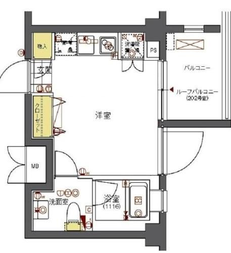 FORTIS池上の間取り写真