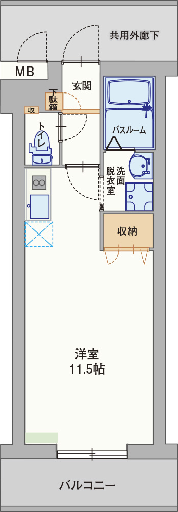 【ソル・シエロの間取り】