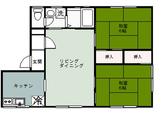 TSコーポの間取り