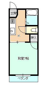 フォーブル岳陽の間取り