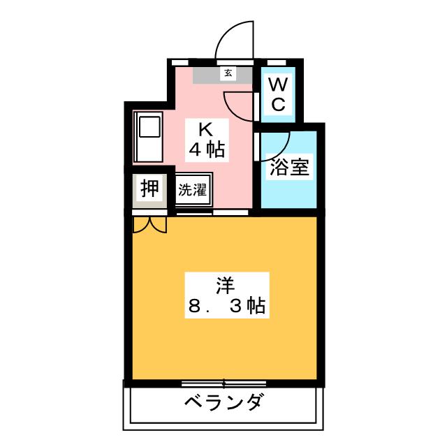 ラ・ウィング青山の間取り