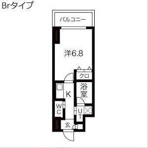 プレジオ都島本通の間取り